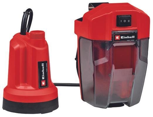 Einhell Akku-Klarwasserpumpe Ge-Sp 18 Ll Li, Tauch- / Druckpumpe 4181561