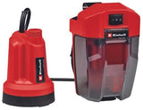 Bomba De Agua Limpia Inalámbrica Einhell  Ge-Sp 18 Ll Li - Solo, Sumergible / Bomba De Presión