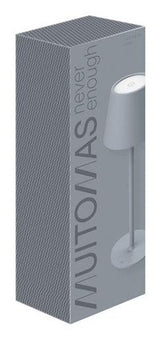 Muitomas Table Led Lamp Gray Tablelampgr