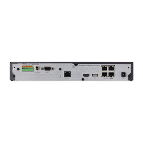 EAN 8801089177872 - Hanwha XRN-420S Grabadore de vídeo en red (NVR) Negro imagen 3