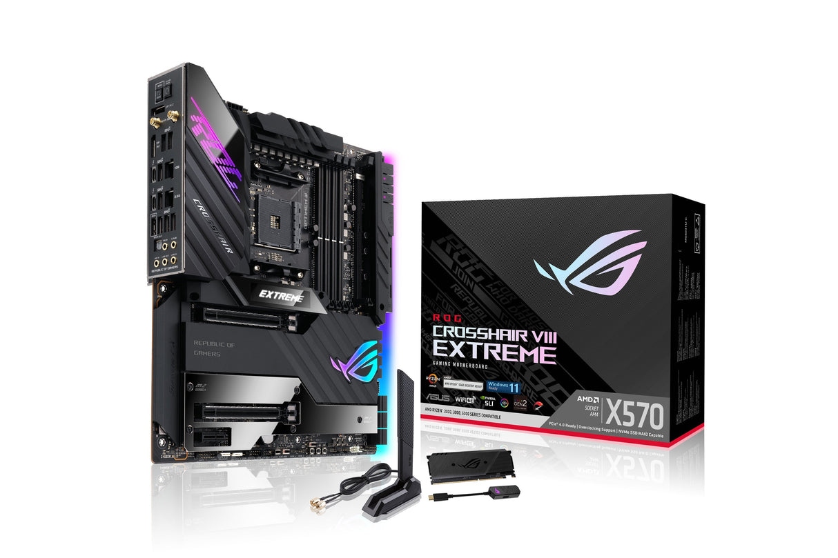 EAN 4711081375852 - ASUS ROG Crosshair VIII Extreme AMD X570 Zócalo AM4 ATX extendida imagen 12