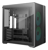 Deepcool Cg590 Mesh 2f Micro Atx Midi Tower Case, Black