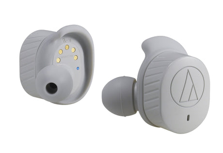 EAN 4961310147020 - Audio-Technica ATH-SPORT7TW Auriculares Inalámbrico Dentro de oído Deportes MicroUSB Bluetooth Gris imagen 1