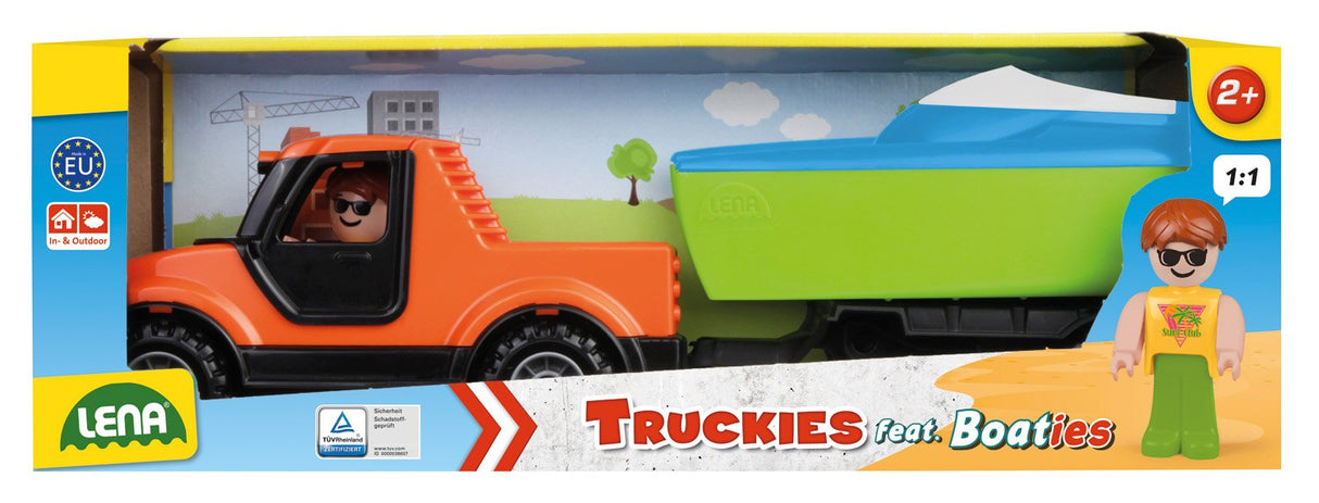 Zestaw Truckies Pickup Z Przyczepa