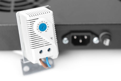 EAN 4016032189909 - Digitus DN-19 FAN-4-HO-SW accesorio de bastidor Panel ciego de relleno para rack con ventilación y bisagr imagen 4