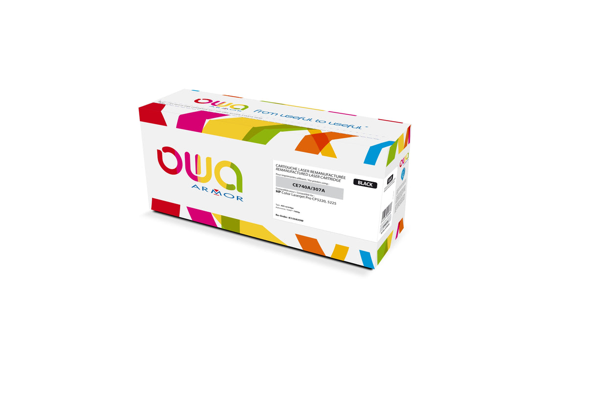 Owa Toner Compatible Con Hp Ce740a Negro (7.000 S.)