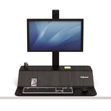 Fellowes Lotus Ve Sit-Stand Workstation - Single