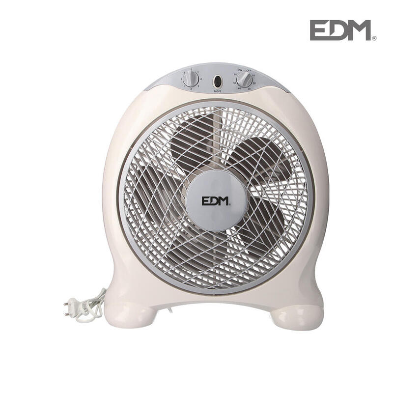 Edm Box Fan 2018 Series Ventilador 45w Blanco