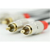 Ednet 2.5m Rca X 2 M/M Cable De Audio 2,5 M 2 X Rca Negro