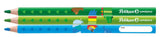 Pelikan Caja De 12 Lapices De Colores Jumbo Triangulares - Mina Antirotura - Certificacion Fsc