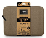 Port Designs Milano Ii Eco Sleeve 13 14 Desert Brown