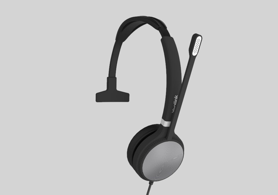 Uh36 Mono Headset Wired  Head-Band Office/Call Center