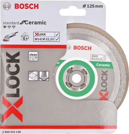 Bosch X-Lock Dia-Ts 125x 22 23 Stc