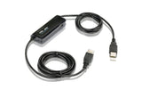EAN 4710423775503 - ATEN Laptop USB KVM Switch interruptor KVM Negro imagen 1
