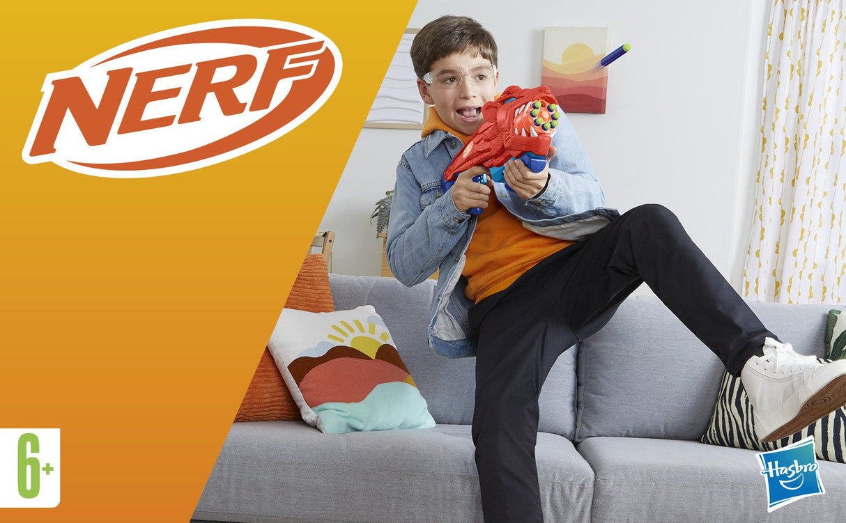 Hasbro Nerf Junior Wild Lionfury, Pistola Nerf F8646eu4