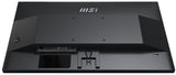 Monitor  Msi Pro Mp245vde, Led  23,8 "Negro, Fullhd, Va, Adaptive Sync, Hdmi, Vga, Panel 100hz 9s6-3pc0cm-003
