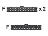 EAN 0672042051076 - Supermicro Floppy Cable, 3-connector imagen 1