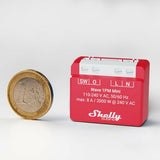 Shelly Qubino Wave 1pm Mini Interruptor Inteligente Rojo