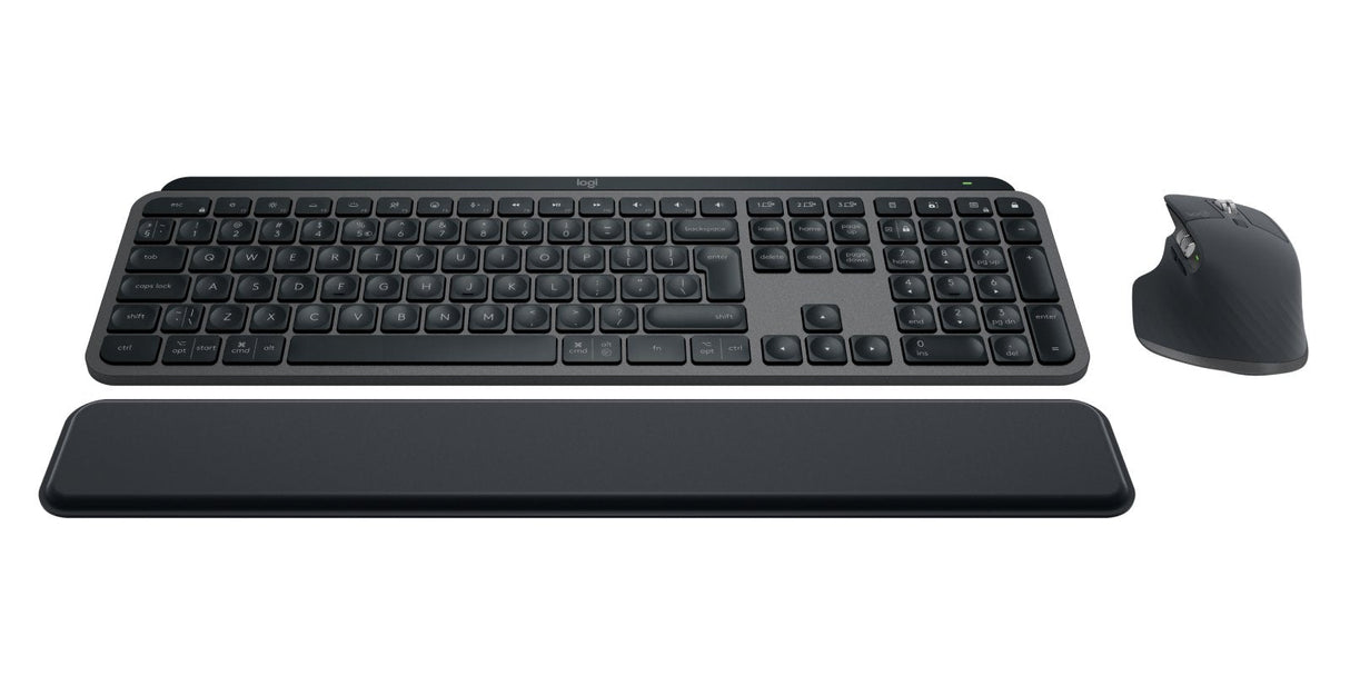 Teclado Ingles Logitech Mx Keys Combo For Business Gen 2 Ratón Rf Wireless + Bluetooth Qwerty Internacional De Ee.Uu. Grafito