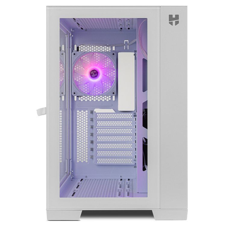 Nox Caja Miditorre Deluxe Hummer Astra Blanca