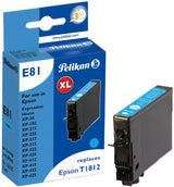 Tinta Pelikan Epson E81 T1812 Cian Compatible