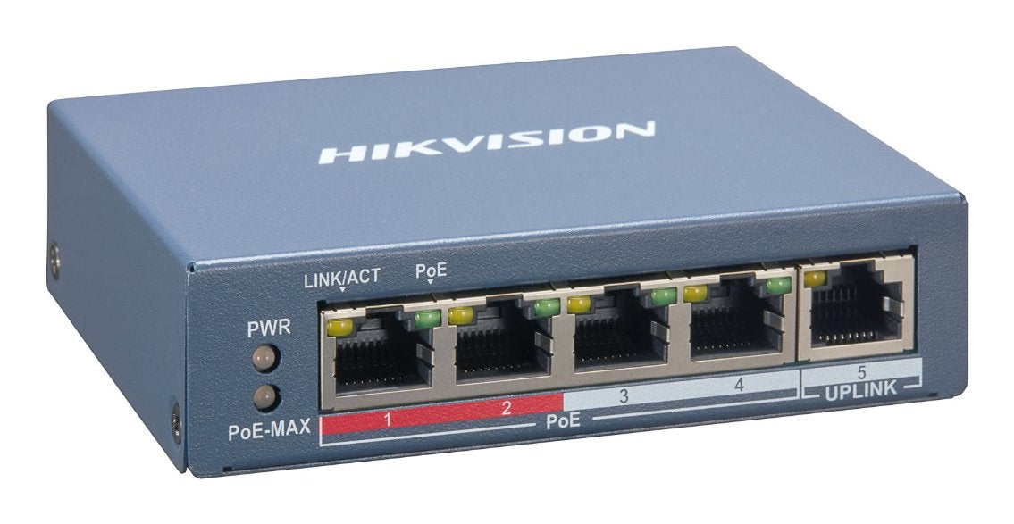 Switch Hikvision Ds-3e1309p-Ei 8 Port Fast Ethernet Smart Poe