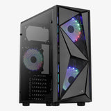 Caja Pc Aerocool Pgs Glider Cosmo Frgb-A-Bk-V2 2xf - Mt Case