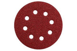 Metabo 25 Adhesive Sanding Sheets 125 Mm Assorted
