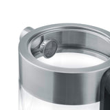 Graef Wk300 Tetera Eléctrica 1 L 2000 W Negro, Acero Inoxidable, Transparente