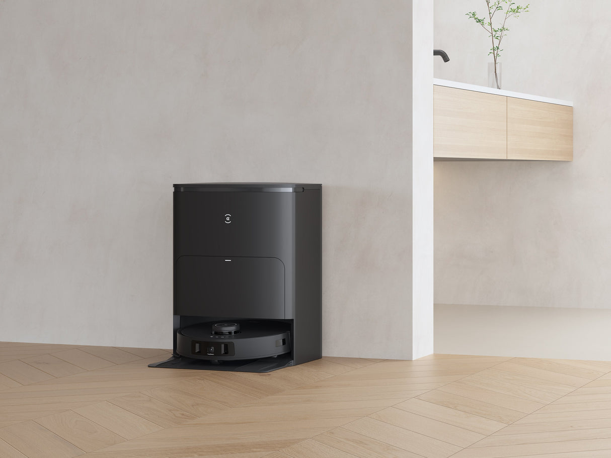 Robot Aspirador Ecovacs Deebot T30s Pro Negro, Incluye Estación Omni Todo En Uno T30s Pro Black