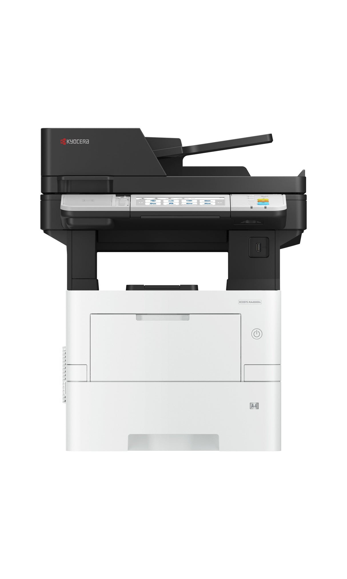 Kyocera Ecosys Ma4500ifx (Incl. 3 Años Kyocera Life Plus), Impresora Multifunción Gris/Negro, Escanear, Copiar, Fax, Usb, Lan