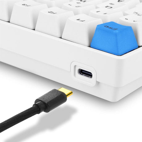 EAN 4044951039197 - Sharkoon SKILLER SGK50 S3 PBT teclado Juego USB QWERTZ Alemán Blanco imagen 7