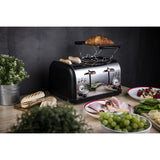 EAN 4260645681033 - Lauben LBN4ST1500BC tostadora 6 4 rebanada(s) 1500 W Negro, Acero inoxidable imagen 10