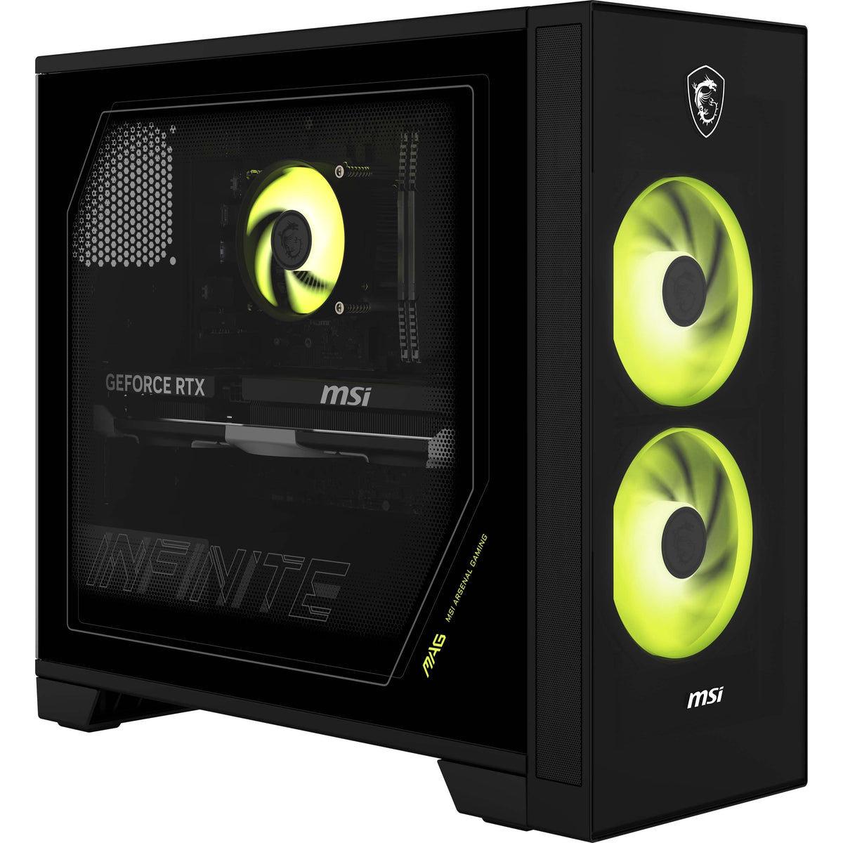 Pc Gaming Msi Mag Infinite S Ai 2nvl5 016eu Intel Core Ultra 5 225f 16gb Ram 512gb Ssd Geforce Rtx 5060 Windows 11 Home Negro