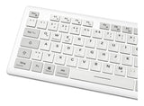 Sharkoon Officepal K30w, Teclado Blanco, Desaprobación, Scratch Ddomes 4044951042340