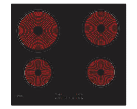 EAN 8059019059129 - Candy Idea CH64CCB/4U2 Negro Integrado 59 cm Cerámico 4 zona(s) imagen 4
