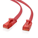 Helos Ultra Slim Cable De Red U/Utp Cat 6 Rojo 10,0m