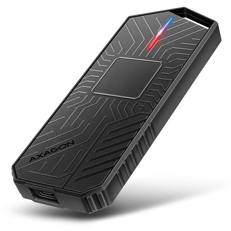 EAN 8595247908544 - Axagon EEM2-GAM, USB-C 10Gbps - NVMe & SATA SSD GAME M.2 box, bezšroubkový Caja externa para unidad de es imagen 2