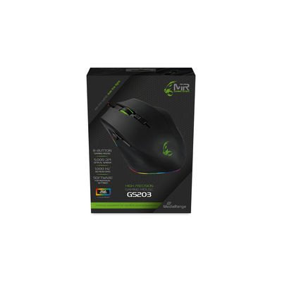 EAN 4260664871231 - MediaRange MRGS203 ratón Juego mano derecha USB tipo A Óptico 5000 DPI imagen 1