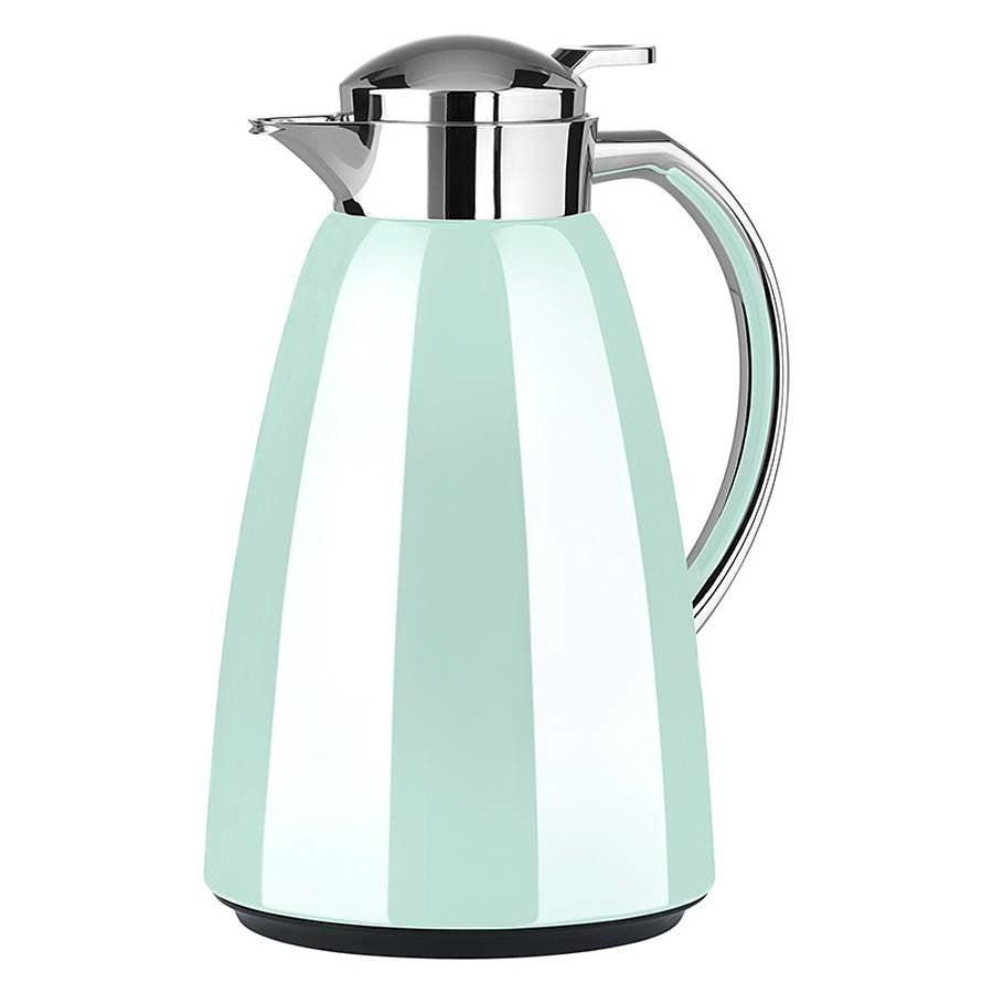 Emsa Campo Isolierkanne, 1 Liter (Mint/Edelstahl, Quick Tip Verschluss) F4130300
