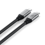 Satechi Usb4 V2 Pro Cable Cable Usb Usb4 Gen 4x2 1,2 M Usb C Plata, Negro