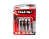 Ansmann 5015553 Pila Doméstica Batería De Un Solo Uso Alcalino Pack 4 Pilas