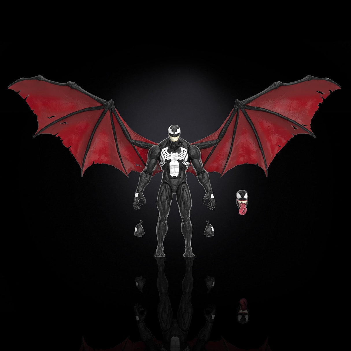 Set 2 Figuras Mavel Knull Y Venom King In Black Marvel Legends 15cm