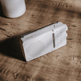 Sangean Sr-36 Blanco Radio Fm/Am Altavoz Integrado Antena Telescópica Salida Auriculares