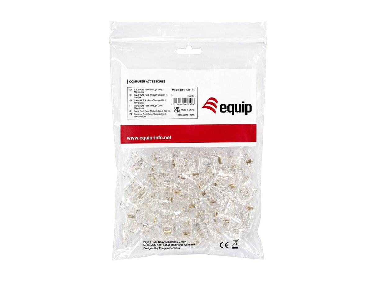 Equip Mecker Cat6a Rj45 Utp Geschirmt Werkzeugfrei 100mk