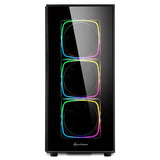 Caja Atx Sharkoon Tg6 2xusb3.0 2xusb2.0 Sin Fuente Rgb