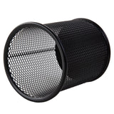 Deli Cubilete Metalico De Rejilla Negro