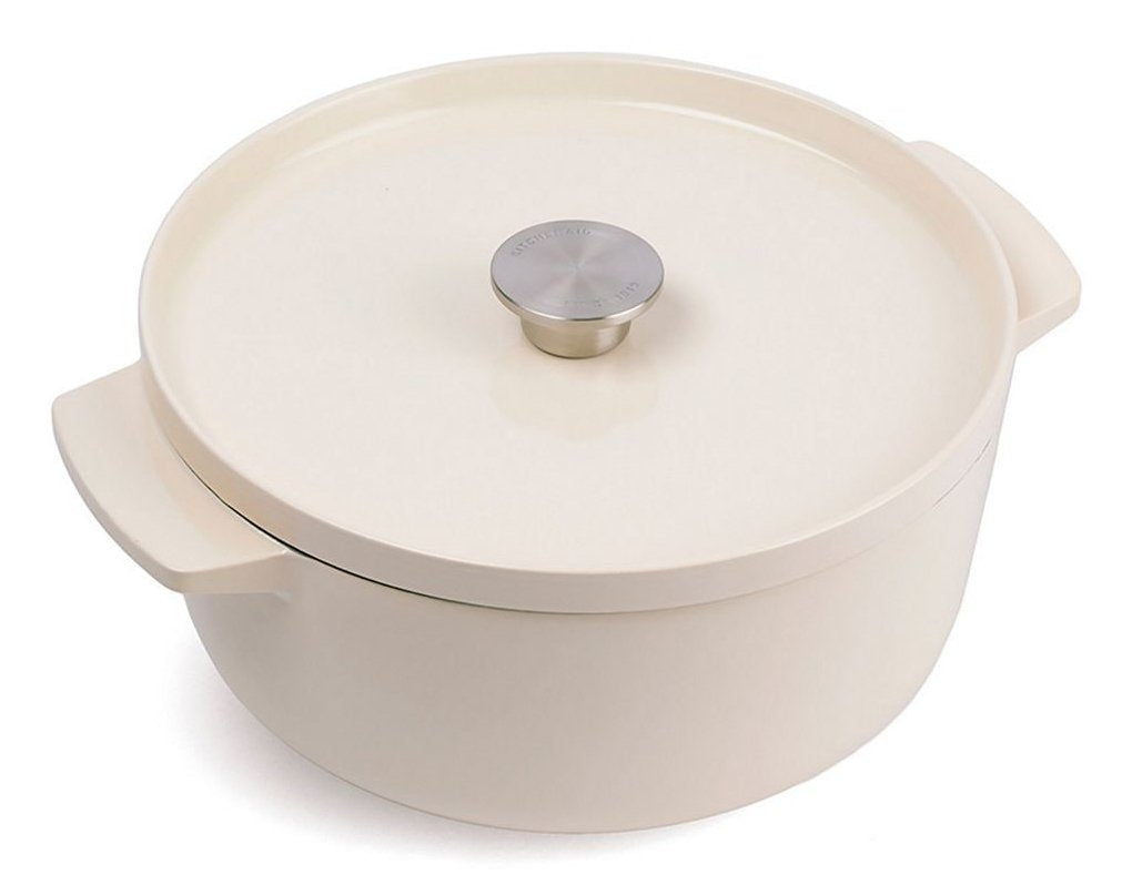 Kitchenaid Bräter Mit Deckel Gusseisen 26cm, Creme