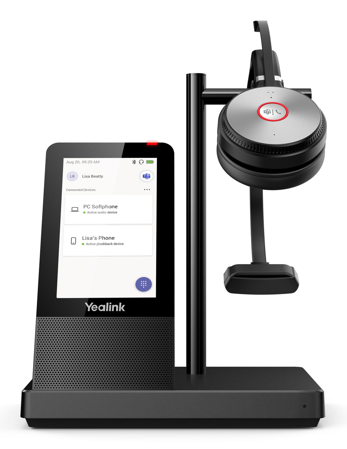 EAN 6938818306400 - Yealink WH66 Mono Teams Sistema de audioconferencia personal Inalámbrico Diadema Oficina/Centro de llamad imagen 1
