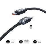 EAN 8436586743536 - SUBBLIM SUBCAB-C06001 cable USB USB 2.0 USB C Negro imagen 2